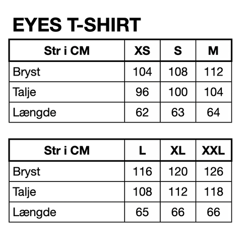 HUNKØN Eyes T-shirt T-shirts Look at me Art Print