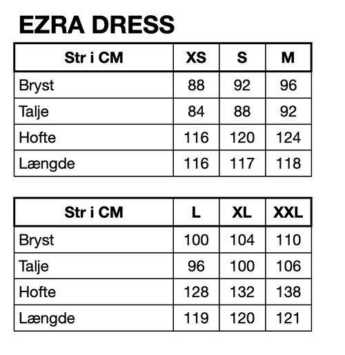 HUNKØN Ezra Dress Kjoler Rose
