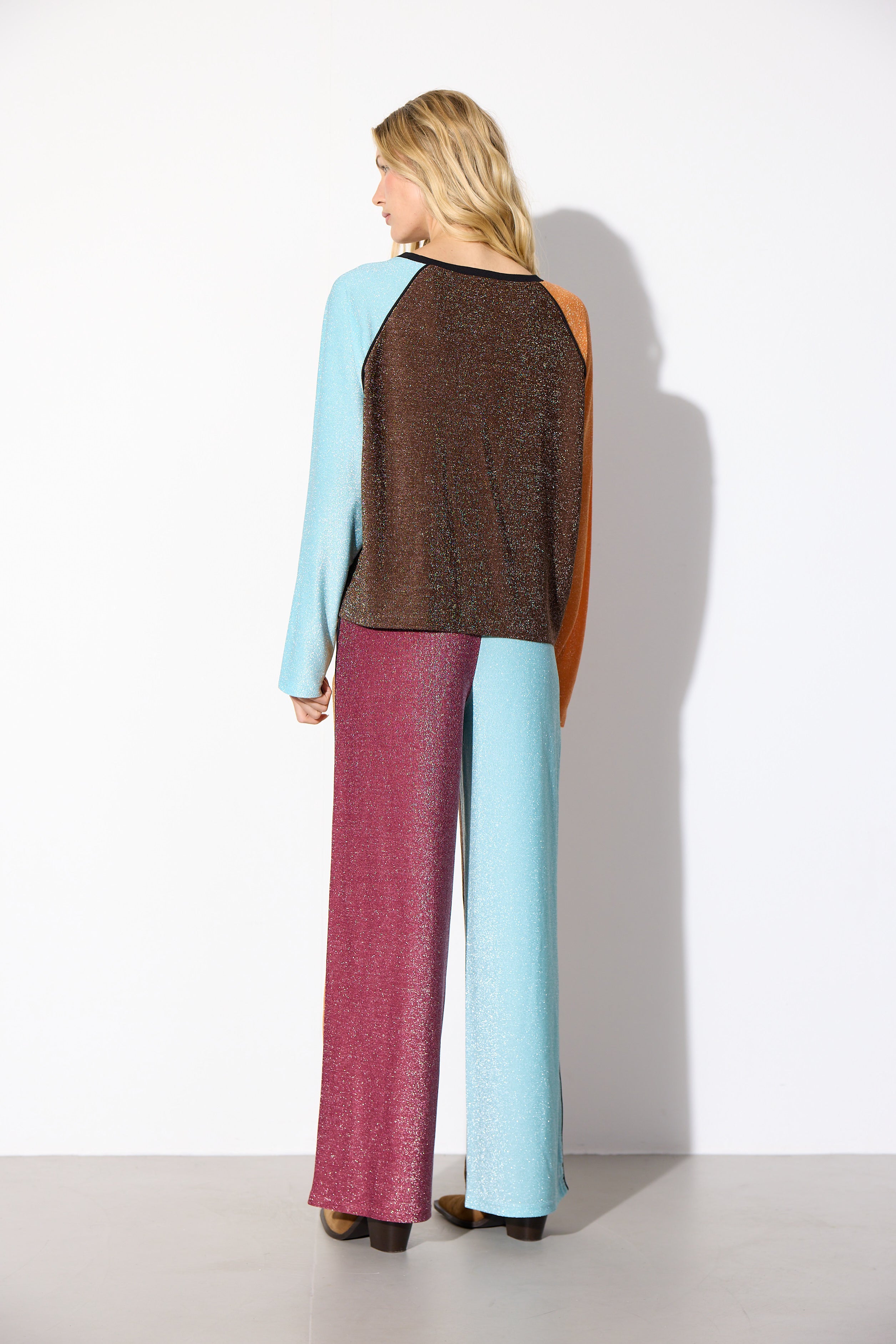 HUNKØN Fatima Trousers Bukser Mixed Glitter