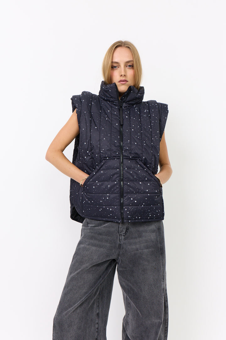HUNKØN Flavia Short Vest Vests Dream Fairground Art Print