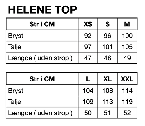 HUNKØN Helene Top Toppe Mint