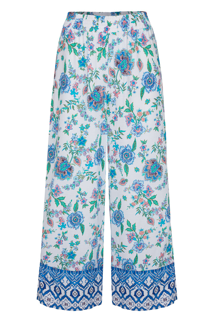 HUNKØN Helene Trousers Bukser Blue