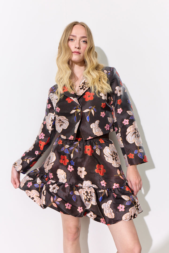 HUNKØN Helle Jacket Jakker Floral
