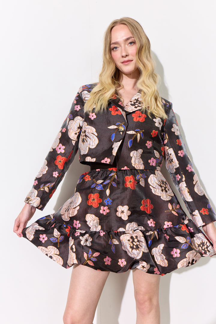 HUNKØN Helle Skirt Nederdele Floral