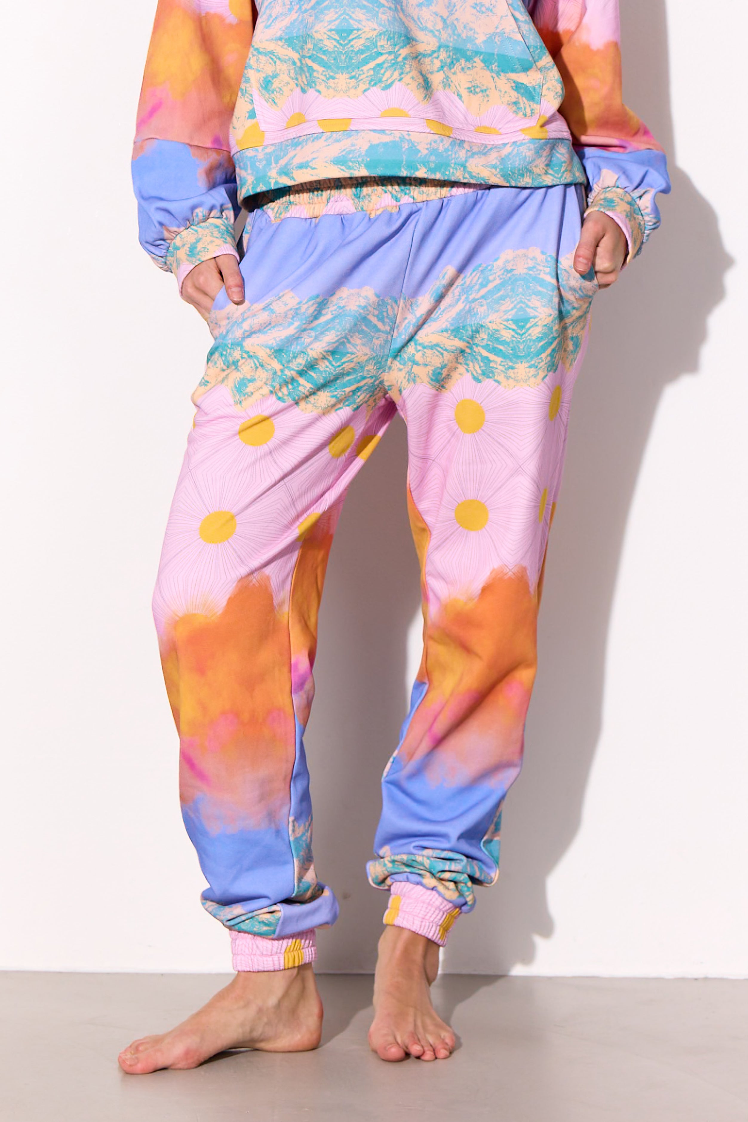 HUNKØN Hope Sweatpants Sweatpants Horizon Art Print