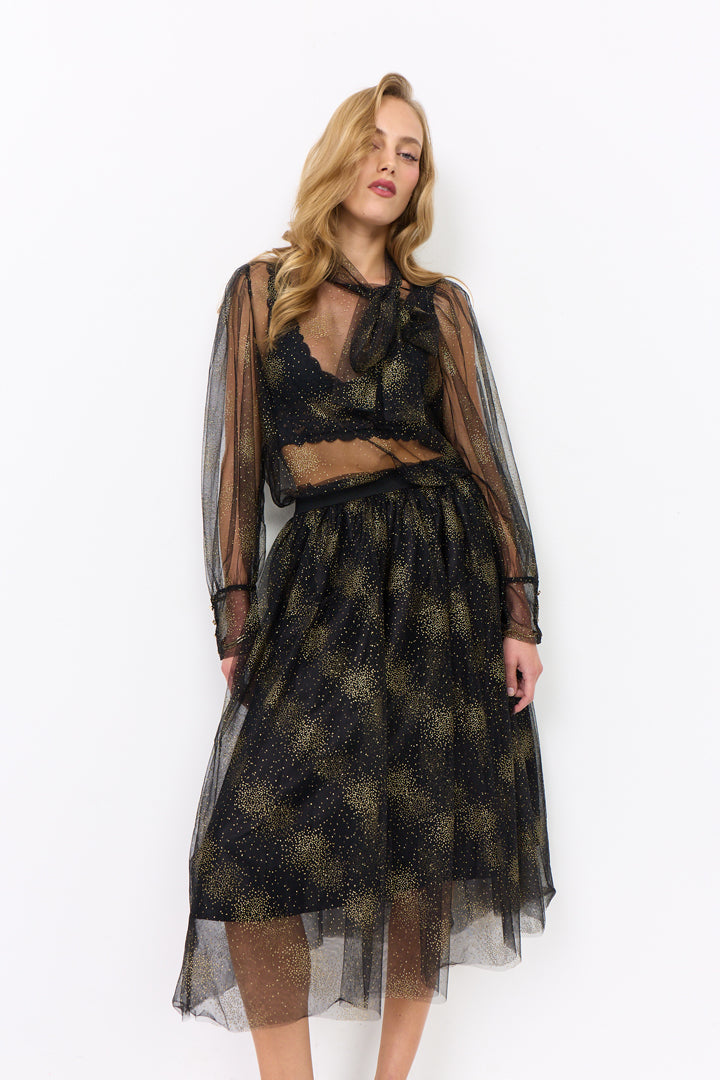 HUNKØN Huxi Skirt Nederdele Black