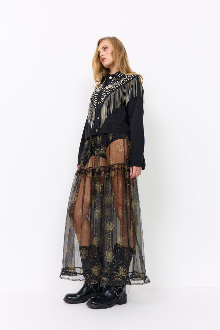 HUNKØN Huxi Strap Dress Kjoler Black