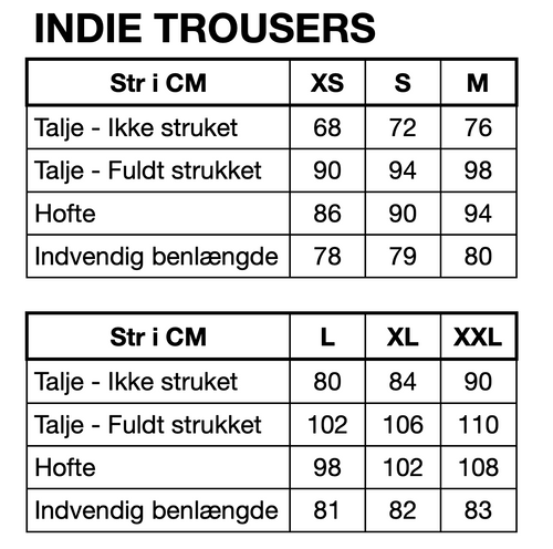 HUNKØN Indie Trousers Bukser Rainbow Striped