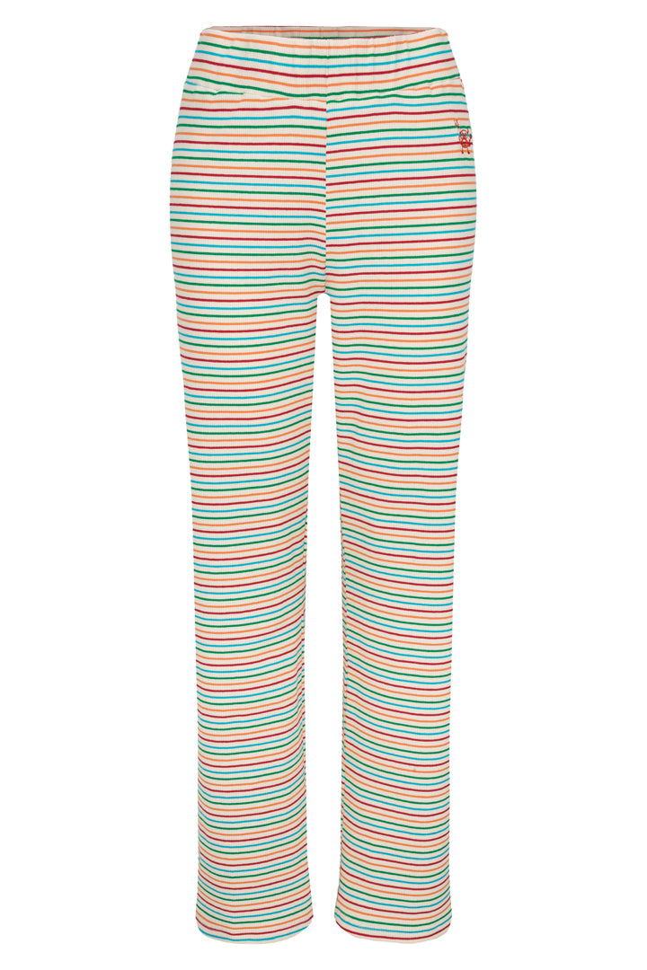 HUNKØN Indie Trousers Bukser Rainbow Striped
