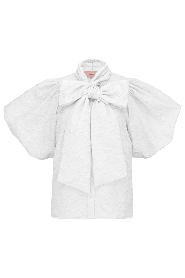 HUNKØN Jamie Shirt Skjorter White