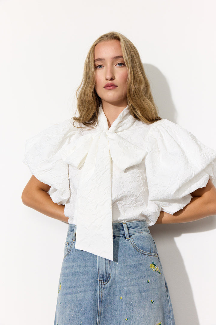 HUNKØN Jamie Shirt Skjorter White