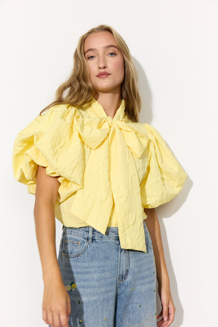 HUNKØN Jamie Shirt Skjorter Yellow