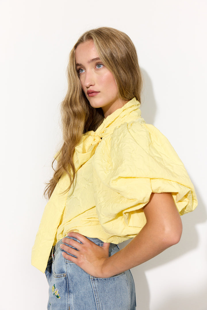HUNKØN Jamie Shirt Skjorter Yellow