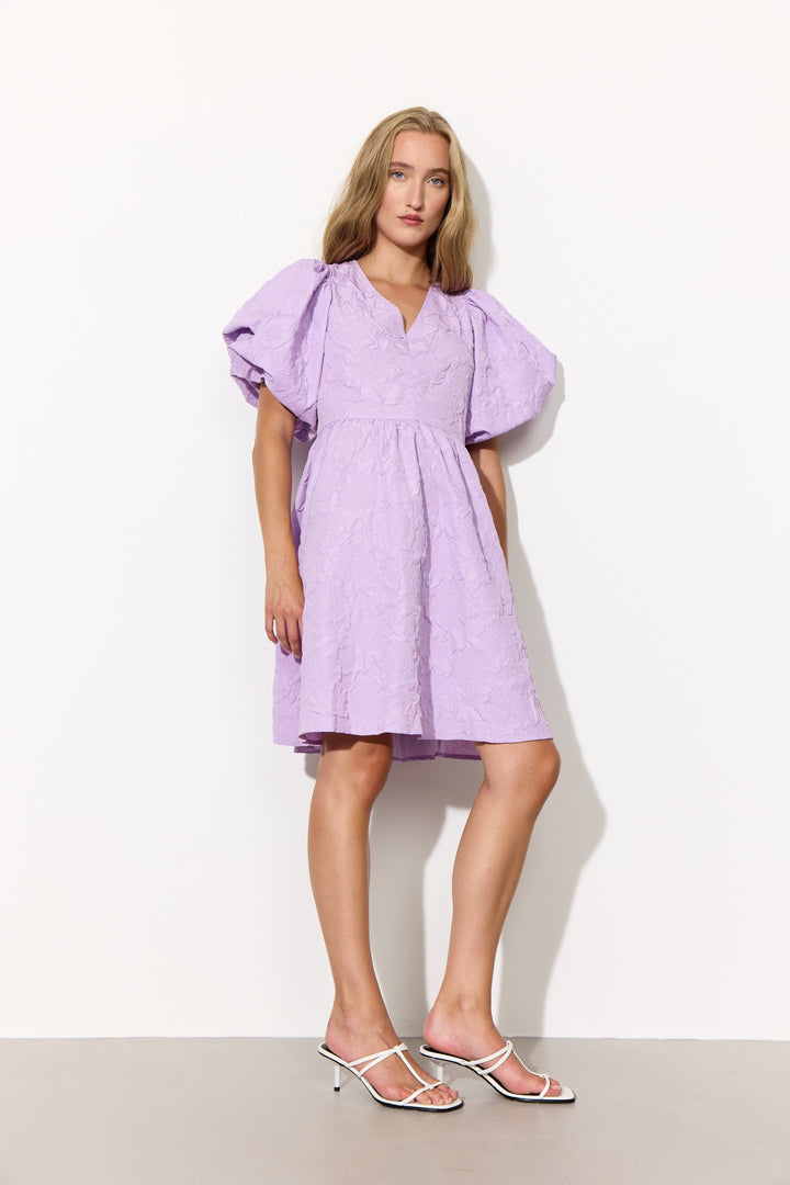 HUNKØN Jamie dress Kjoler Lavender