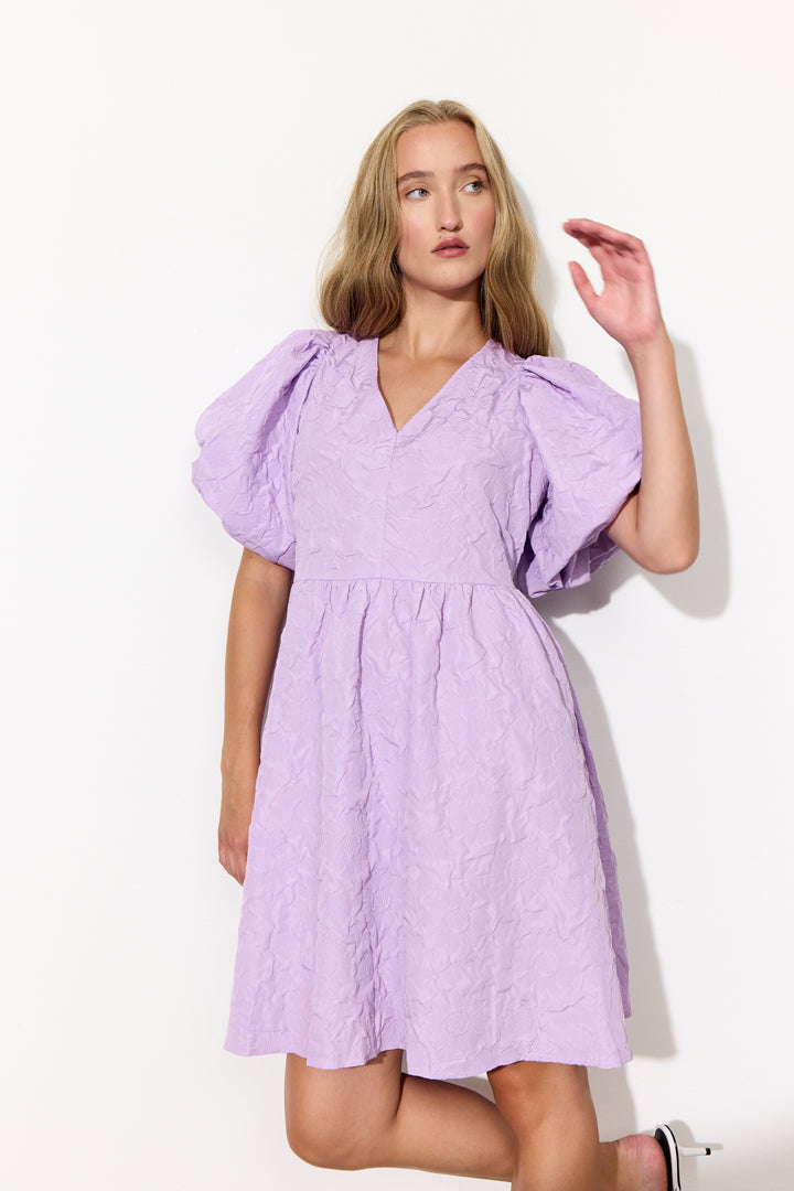 HUNKØN Jamie dress Kjoler Lavender