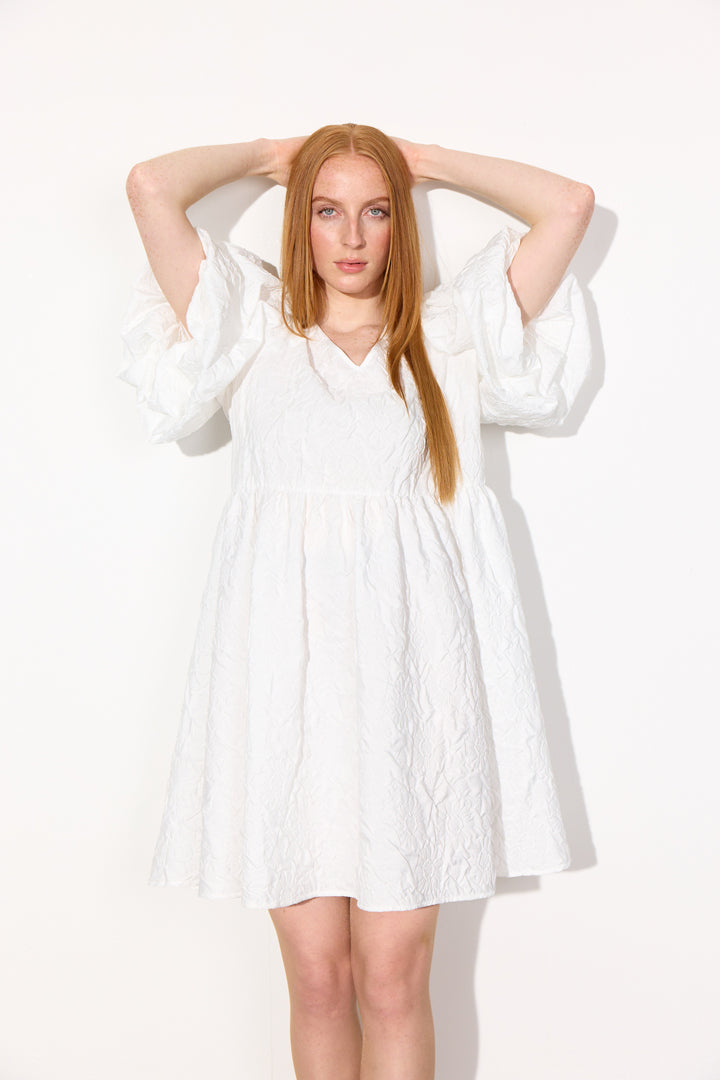 HUNKØN Jamie dress Kjoler White