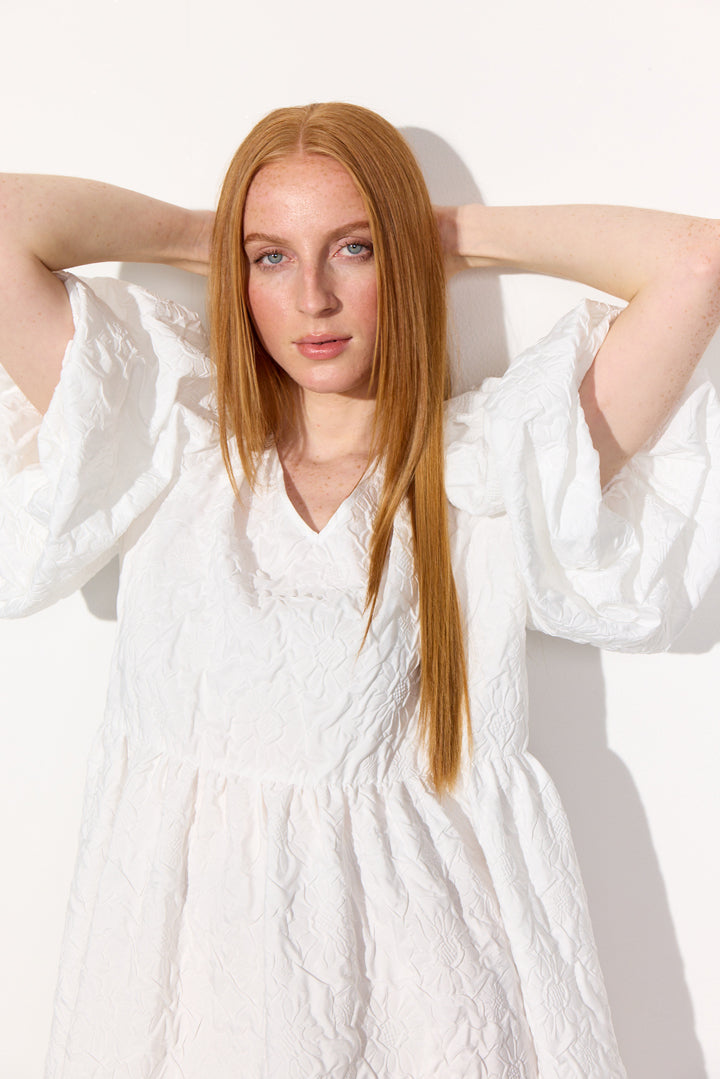 HUNKØN Jamie dress Kjoler White