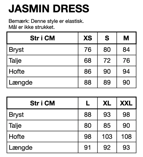 HUNKØN Jasmin Dress Kjoler Peach/Turquoise