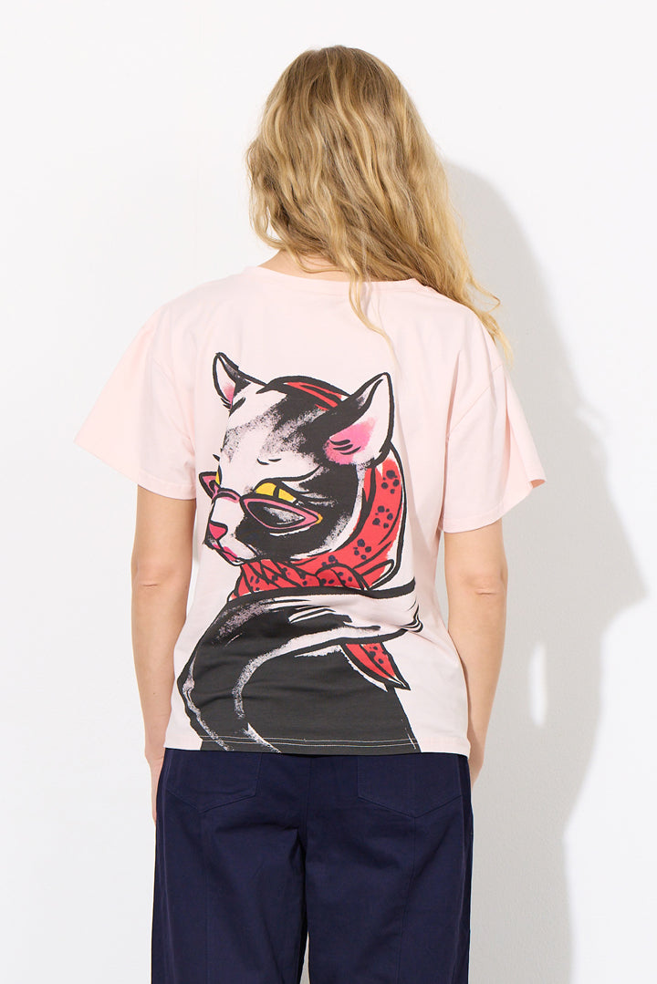 HUNKØN Jinx T-shirt T-shirts Cream
