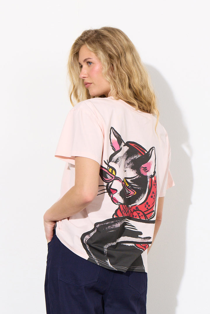 HUNKØN Jinx T-shirt T-shirts Cream
