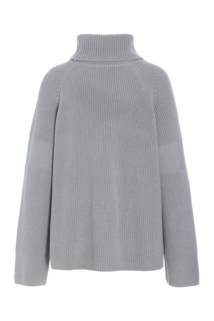 HUNKØN Jules Knit Blouse Bluser Grey