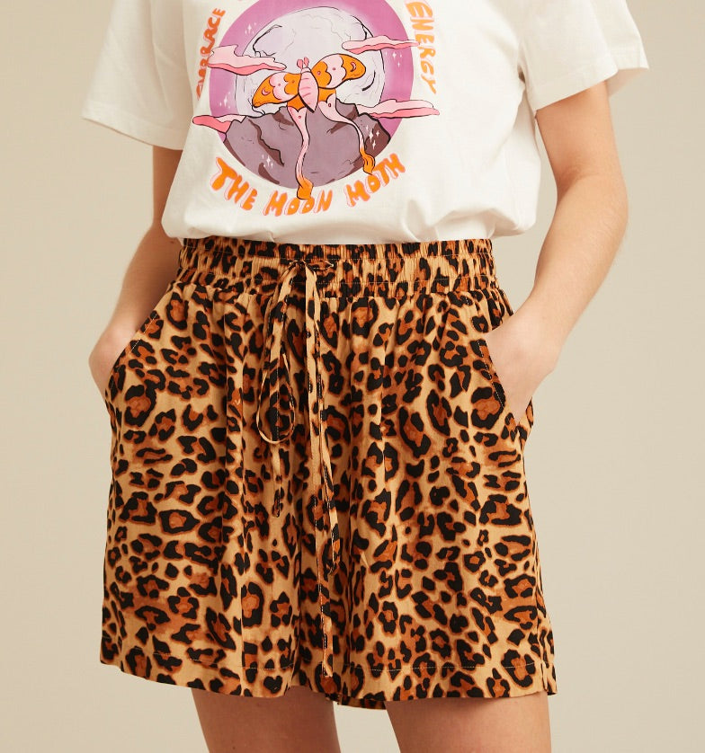 HUNKØN Kate Shorts Shorts Leopard