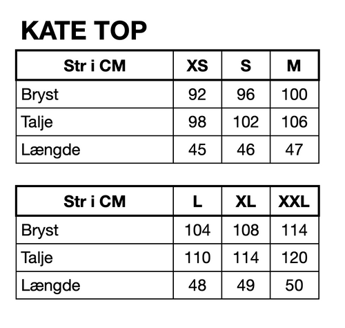 HUNKØN Kate Top Toppe Leopard