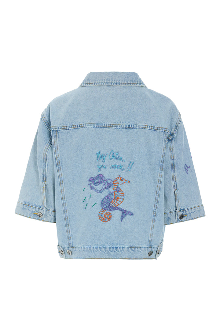 HUNKØN Kenna Denim Jacket Jakker Light Denim