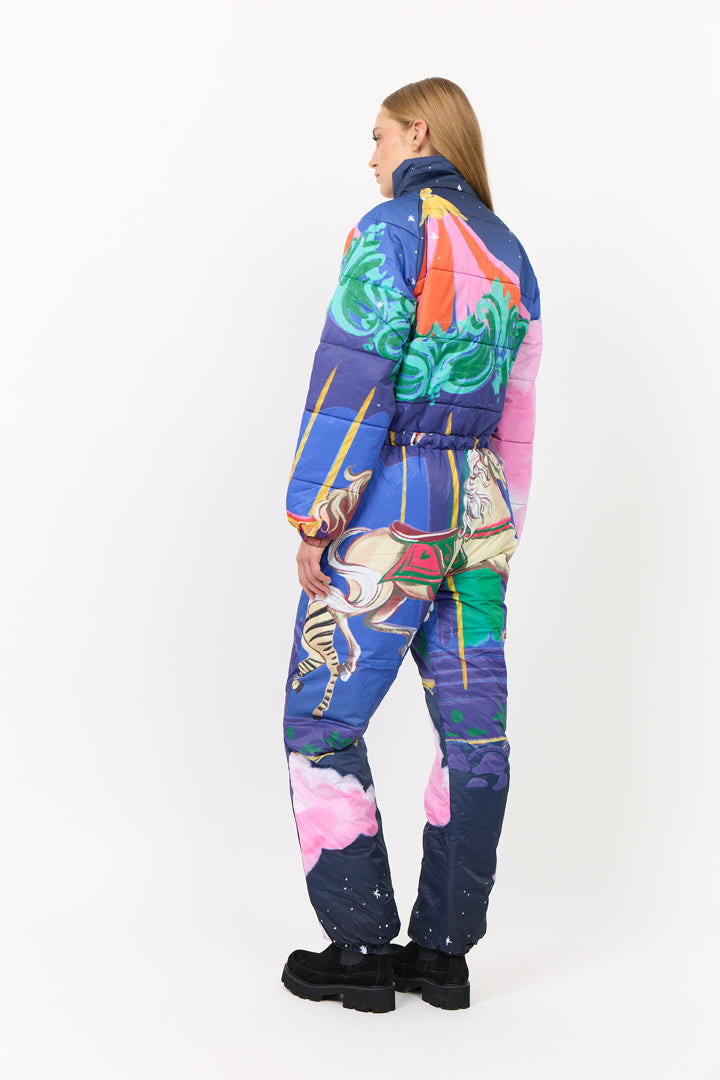 HUNKØN Kiwi Snowsuit Flyverdragter Dream Fairground Art Print