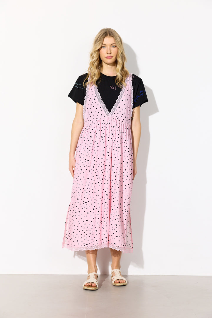 HUNKØN Kris Dress Kjoler Rose