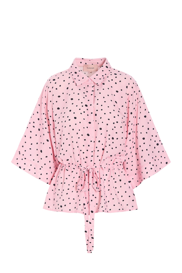 HUNKØN Kris Shirt Skjorter Rose