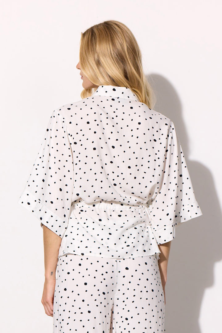 HUNKØN Kris Shirt Skjorter White