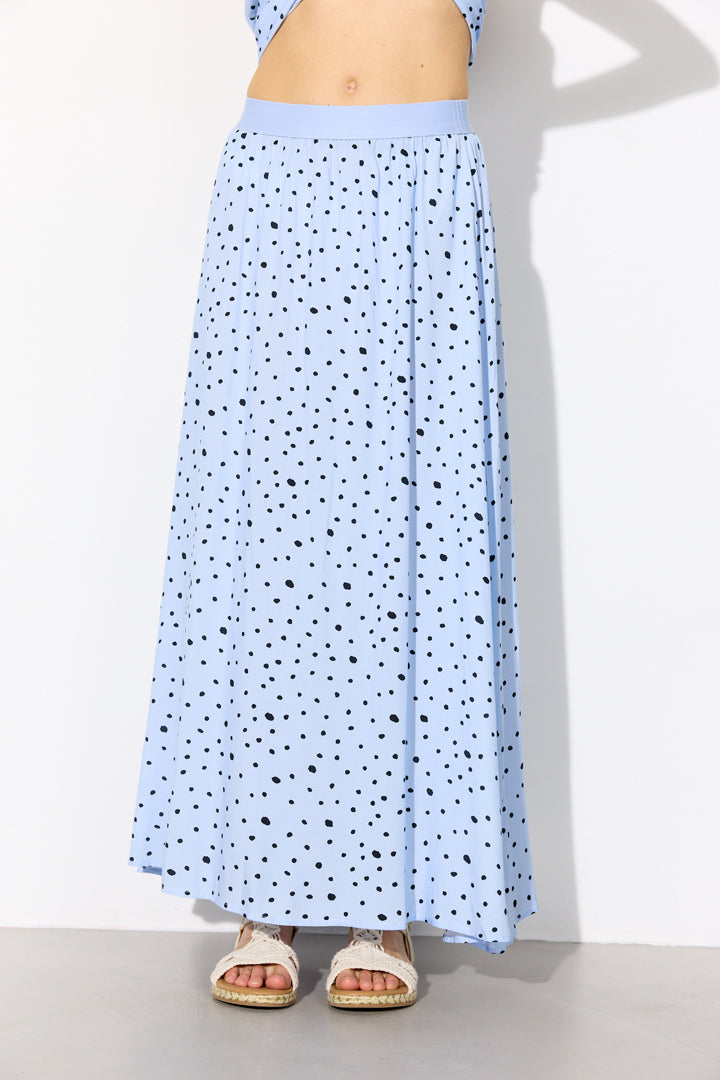 HUNKØN Kris Skirt Nederdele Blue