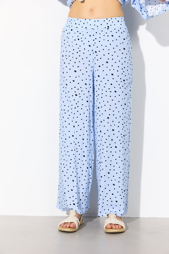 HUNKØN Kris Trousers Bukser Blue