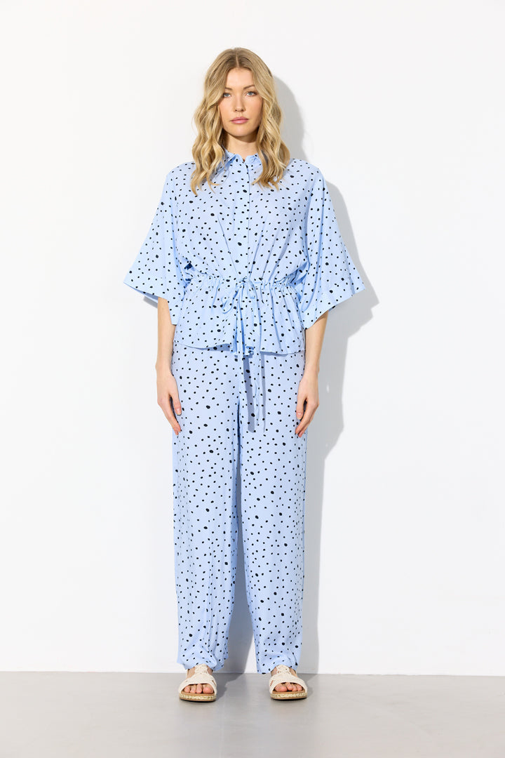 HUNKØN Kris Trousers Bukser Blue