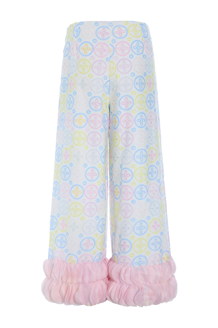HUNKØN Lana Trousers Bukser Pastels