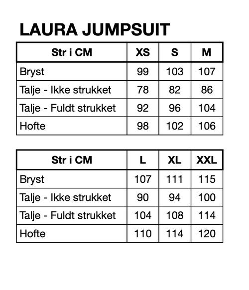 HUNKØN Laura Jumpsuit Flyverdragter Floral