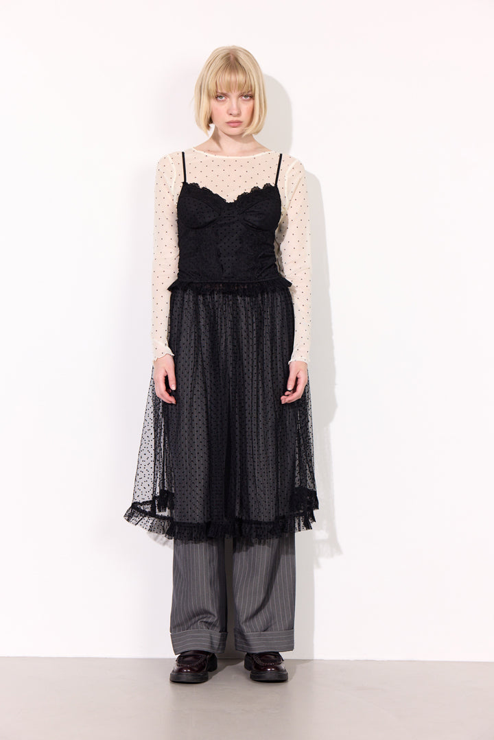 HUNKØN Leslie dress Kjoler Black