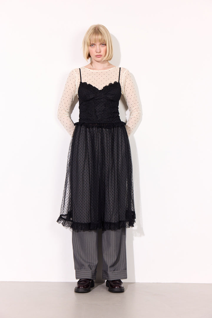 HUNKØN Leslie dress Kjoler Black