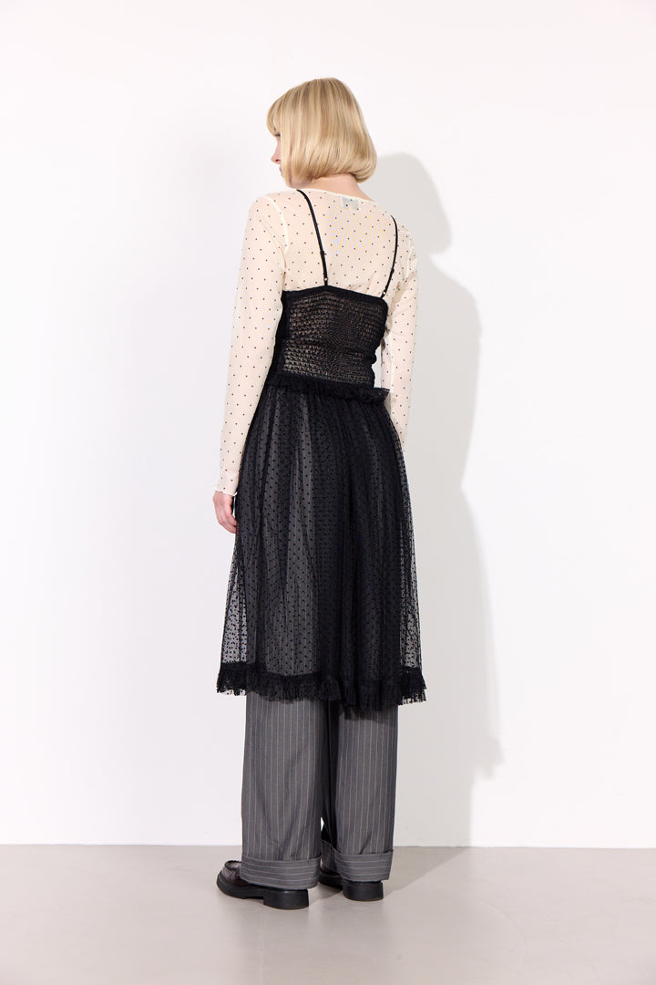 HUNKØN Leslie dress Kjoler Black