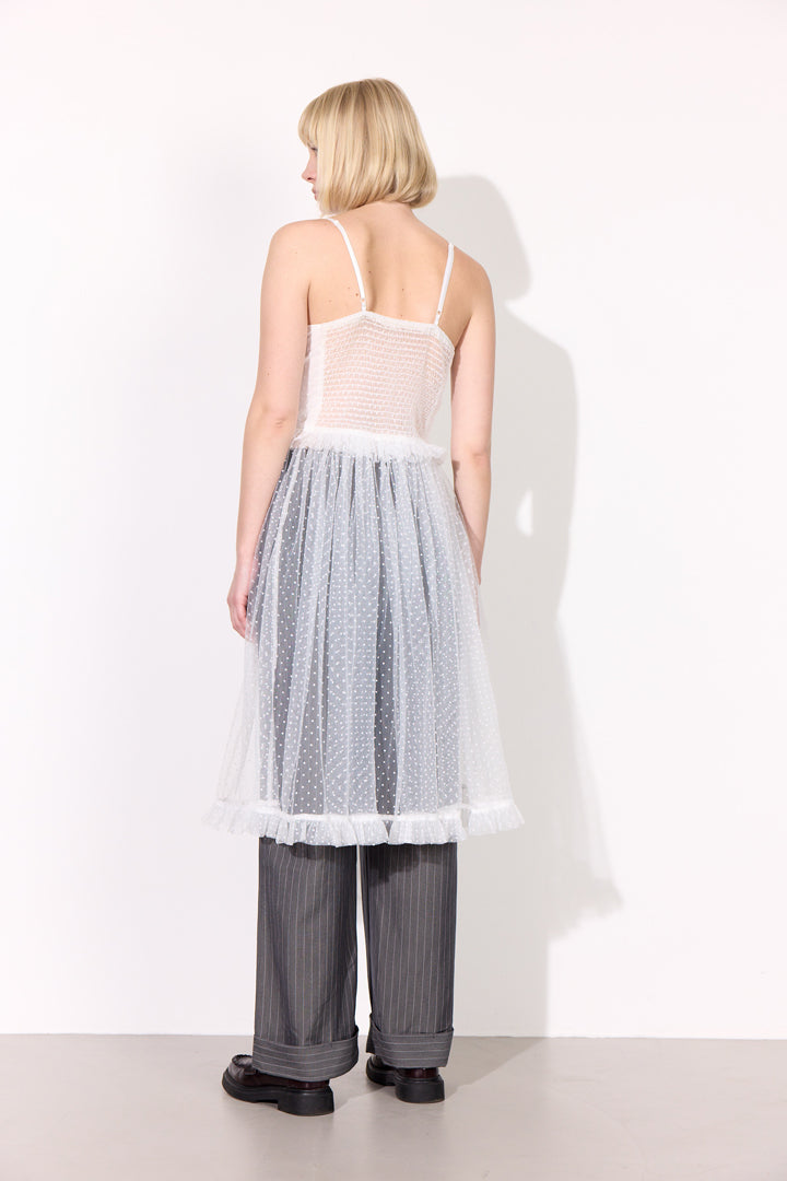 HUNKØN Leslie dress Kjoler White