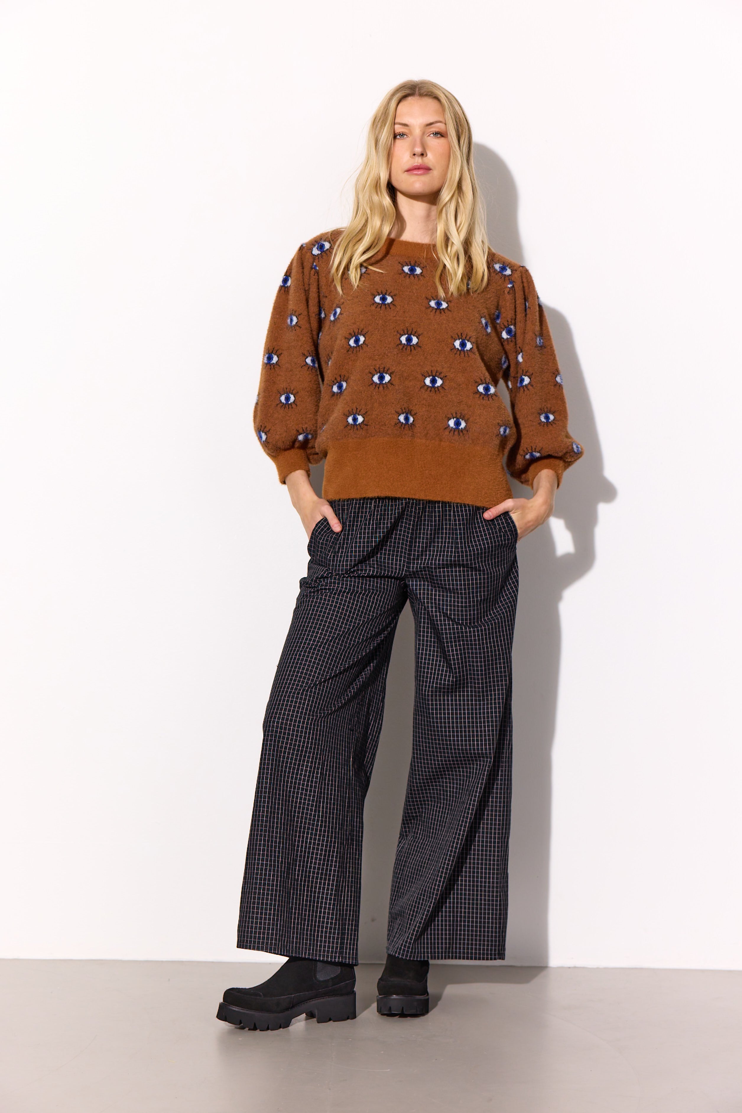 HUNKØN Lilou Blouse Bluser Look at me Art Print
