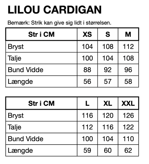 HUNKØN Lilou Cardigan Cardigans Look at me Art Print