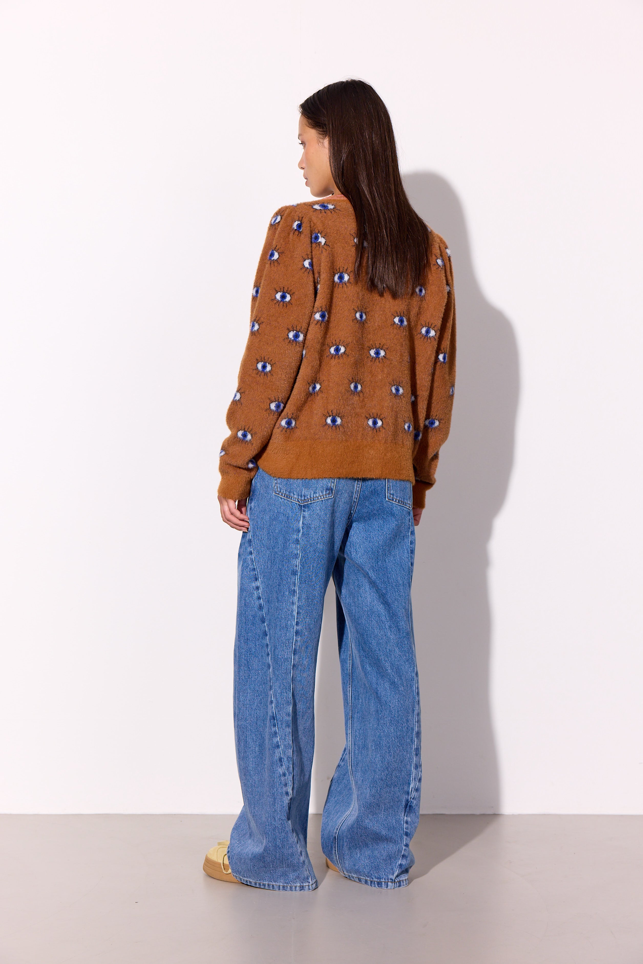 HUNKØN Lilou Cardigan Cardigans Look at me Art Print