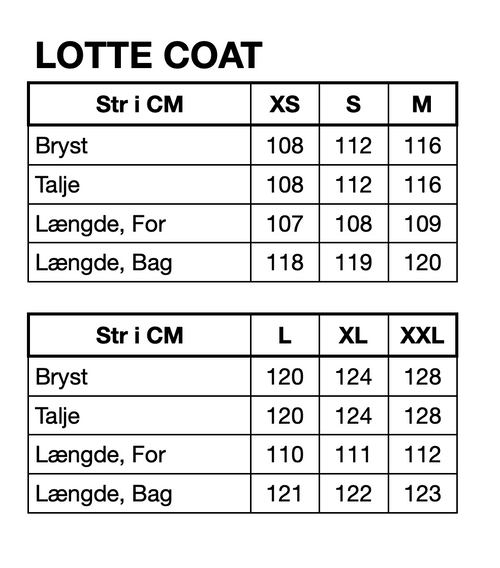 HUNKØN Lotte Coat Jakker Rose