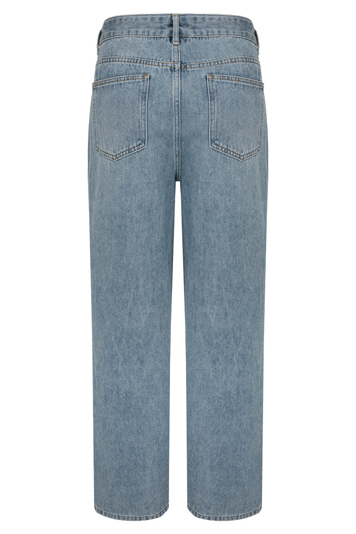 HUNKØN Lou Jeans Bukser Light Denim