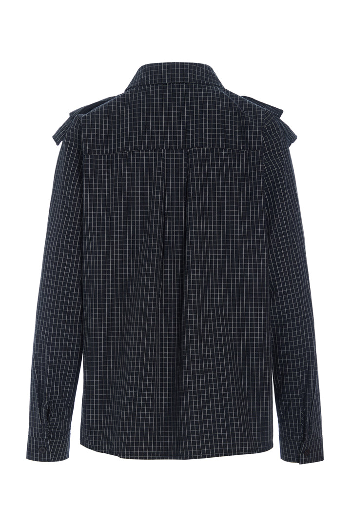 HUNKØN Luca Shirt Skjorter Black