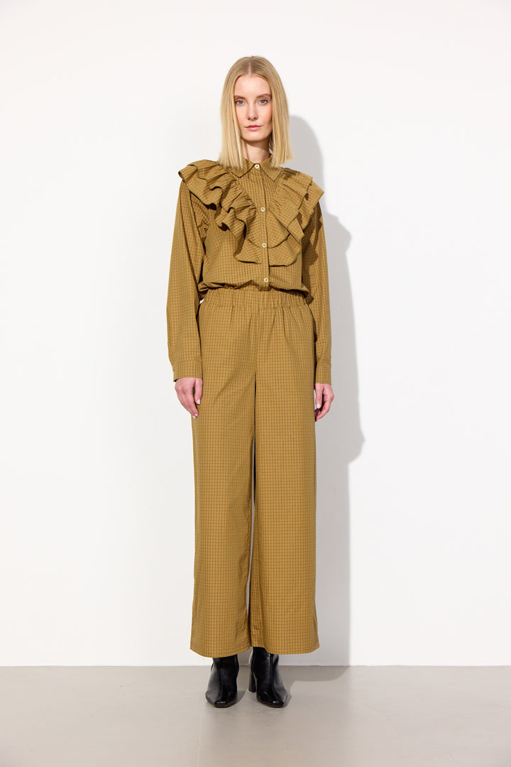 HUNKØN Luca Shirt Skjorter Brown