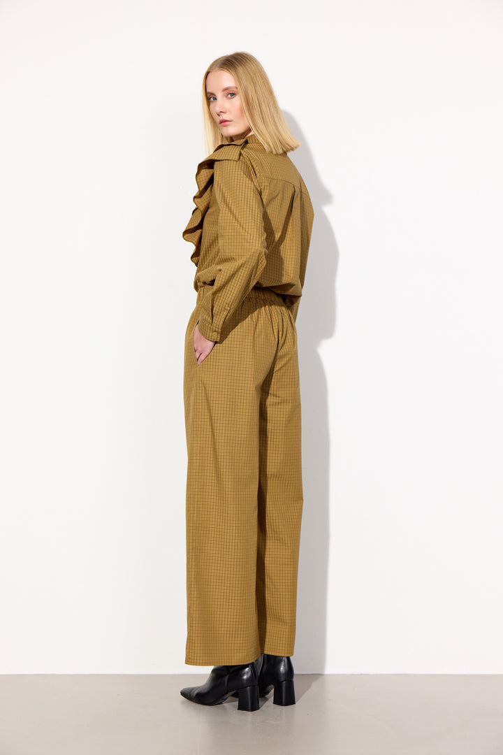 HUNKØN Luca Shirt Skjorter Brown