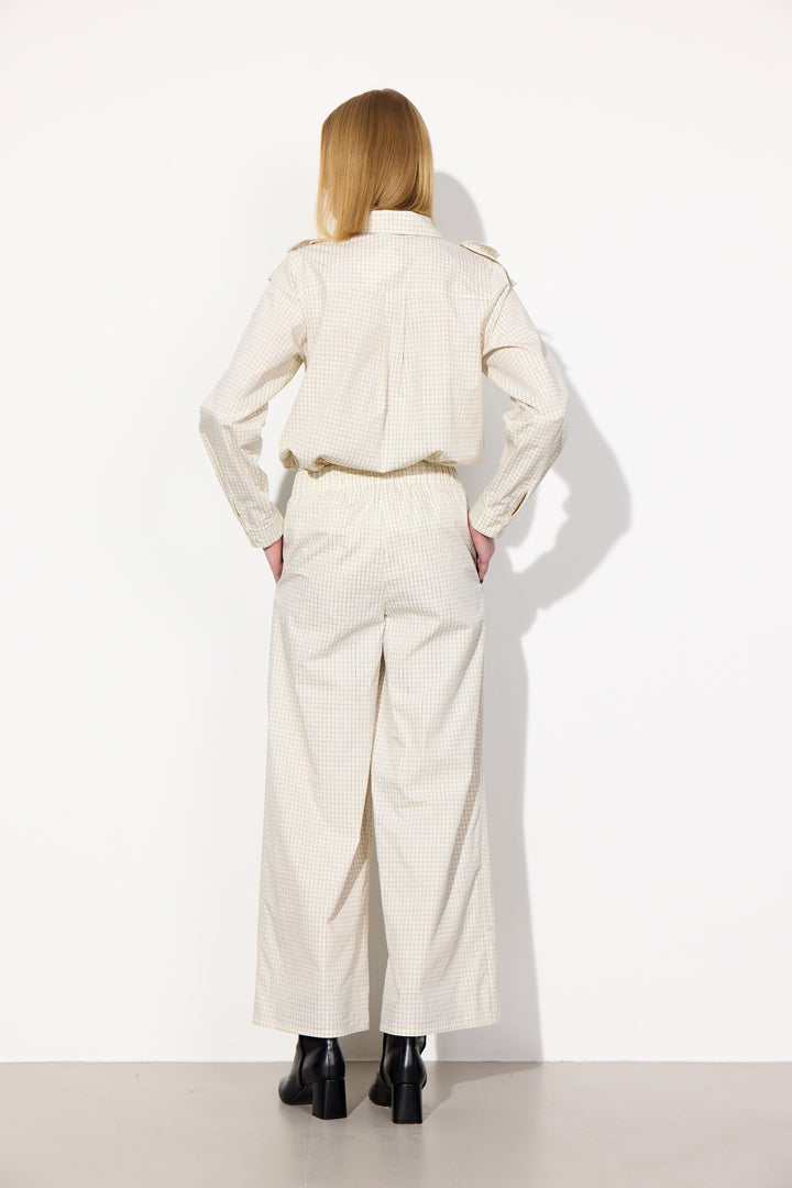 HUNKØN Luca Shirt Skjorter Cream